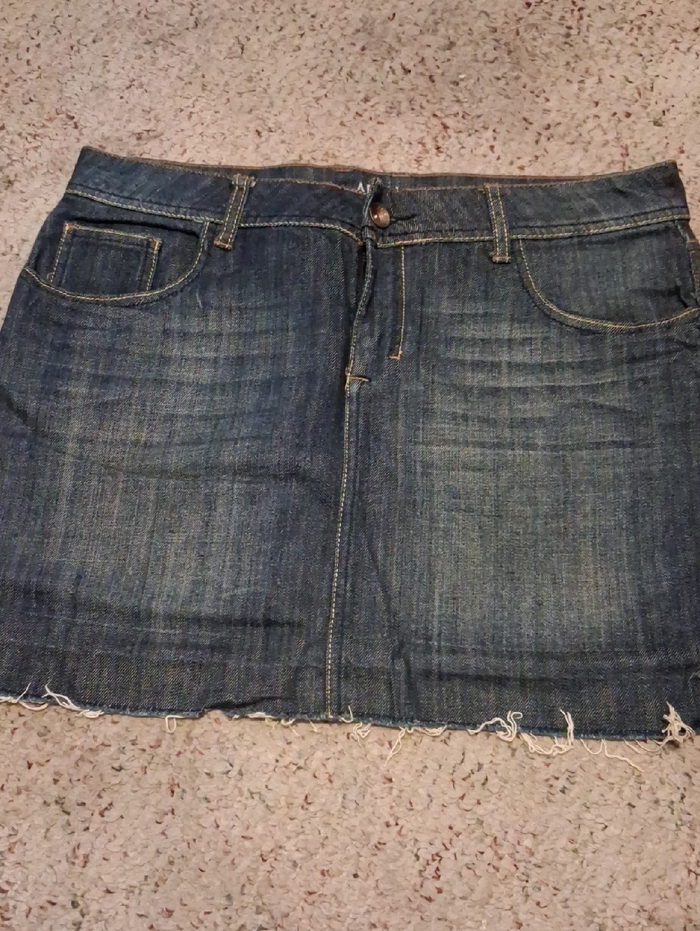 APT. 9 Classic Dark Blue Denim Mini Skirt
